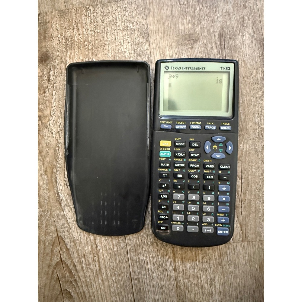 Texas Instruments Calculator Used TI-83